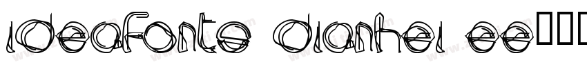 IdeaFonts DianHei EE字体转换